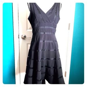 Scarlett Tiered Little Black Dress Size 10